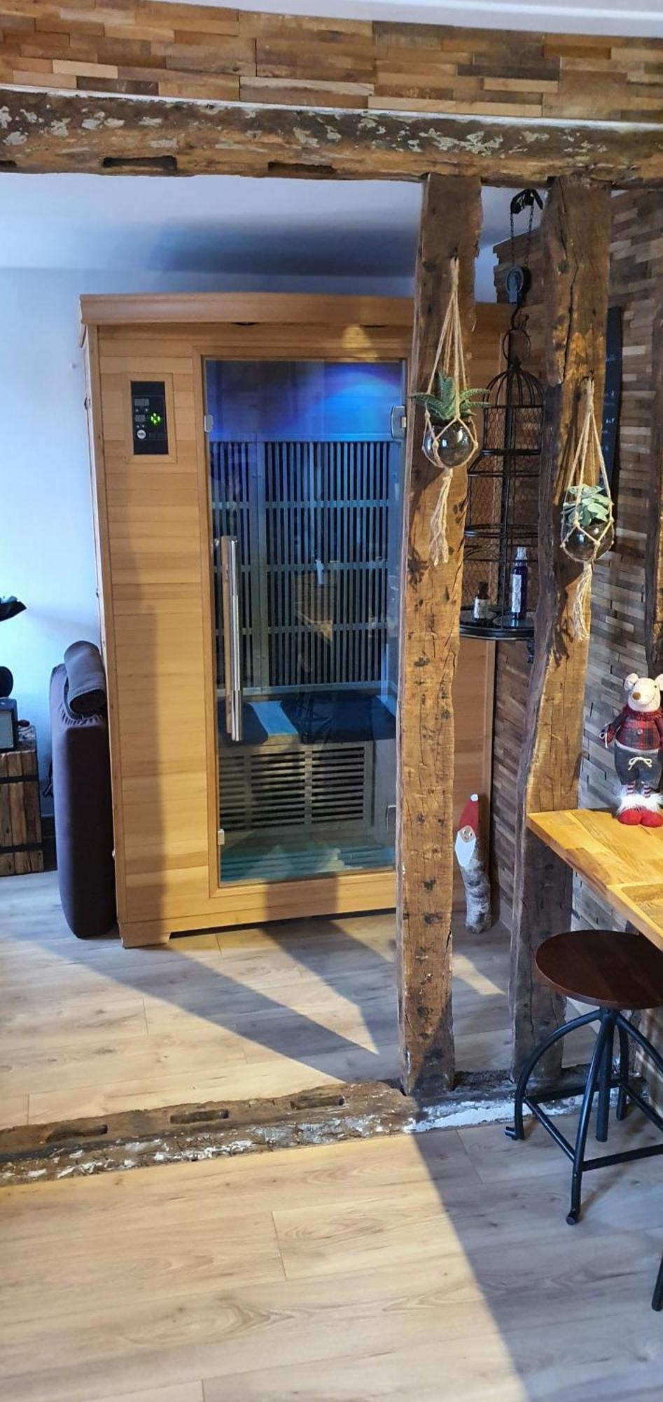 옹플뢰르 Le Sauna De L'Homme De Bois By Naturogite 빌라 객실 사진